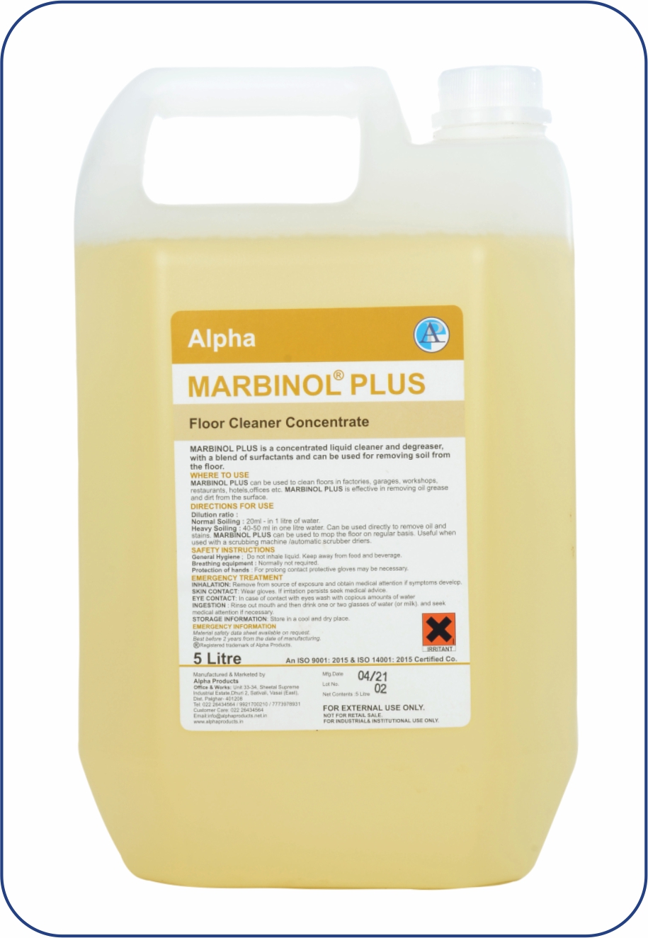  Floor Cleaner Concentrate